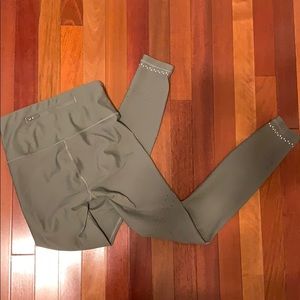 Green/grey lululemon leggings